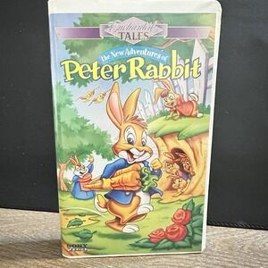 Enchanted Tales - The New‎ Adventures of Peter Rabbit (VHS, 1995)